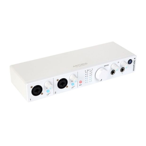 کارت صدا آرتوریا Arturia MiniFuse 4 White - تصویر 2