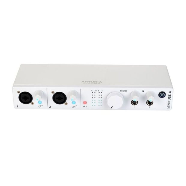 کارت صدا آرتوریا Arturia MiniFuse 4 White - تصویر 3