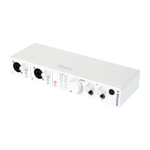 کارت صدا آرتوریا Arturia MiniFuse 4 White - تصویر 4