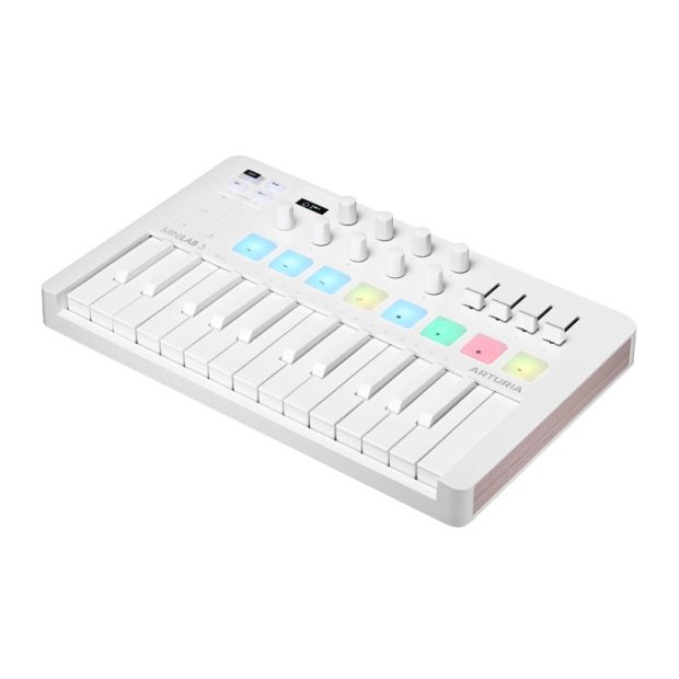 میدی کنترلر آرتوریا Arturia MiniLab 3 Alpine White - تصویر 3