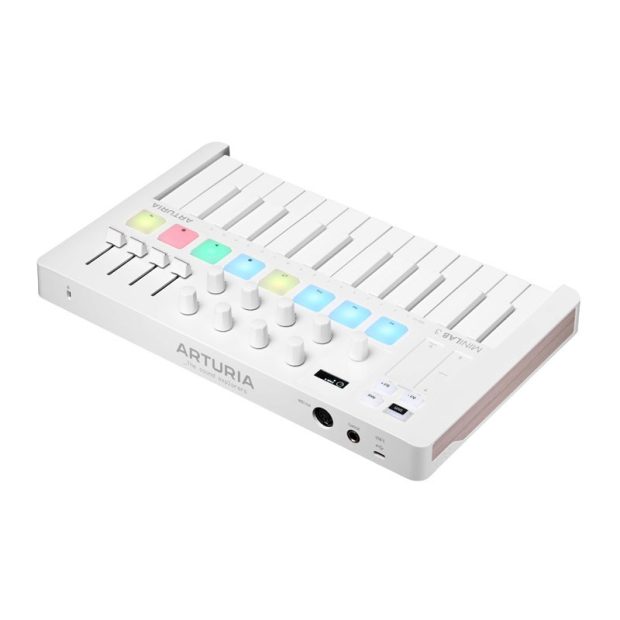 میدی کنترلر آرتوریا Arturia MiniLab 3 Alpine White - تصویر 4