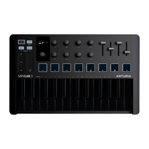 میدی کنترلر آرتوریا Arturia MiniLab 3 Deep Black - تصویر 2