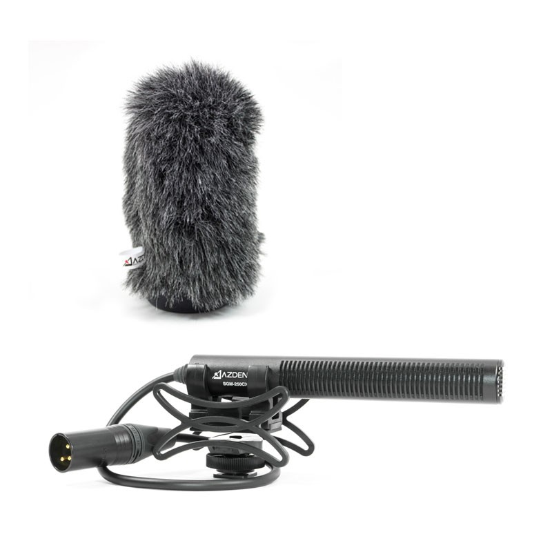 میکروفن شات گان آزدن Azden SGM-250CX + SWS-100