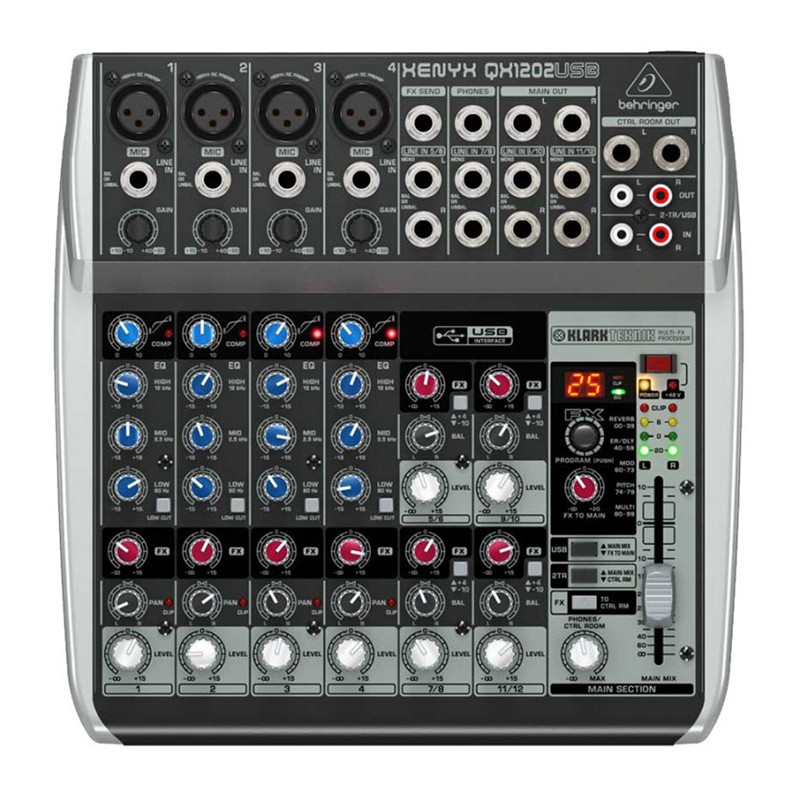 میکسر صدا بهرینگر Behringer Xenyx QX1202USB