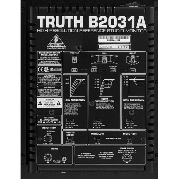 اسپیکر مانیتورینگ بهرینگر Behringer B2031A - تصویر 12