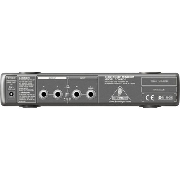 پردازشگر صدا  بهرینگر Behringer COM800 - تصویر 3