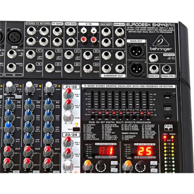 میکسر صدا بهرینگر Behringer Eurodesk SX2442FX - تصویر 2