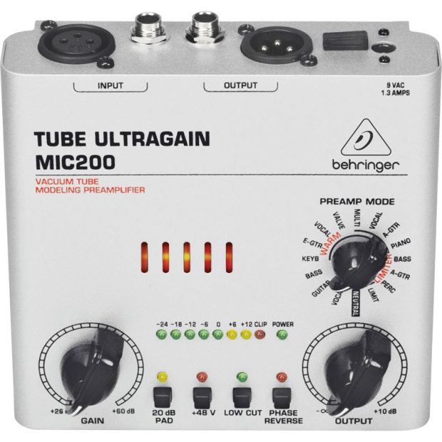 پری آمپ بهرینگر Behringer MIC200 Tube - تصویر 5