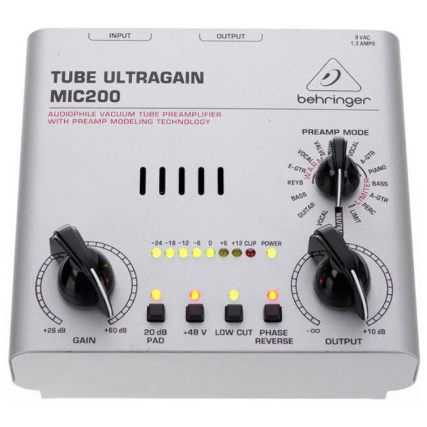 پری آمپ بهرینگر Behringer MIC200 Tube - تصویر 7