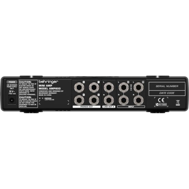 پری آمپ هدفون بهرینگر Behringer MINIAMP AMP800 - تصویر 3