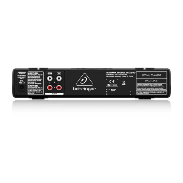 پری آمپ و پردازنده صدا بهرینگر Behringer Minimix MIX800 - تصویر 5