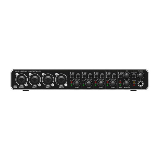کارت صدا بهرینگر Behringer U-Phoria UMC404HD - تصویر 1
