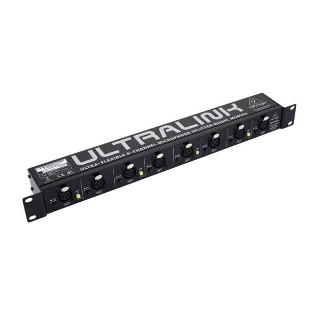پری آمپ و پردازنده صدا بهرینگر Behringer Ultralink MS8000 Microphone Splitter - تصویر 2