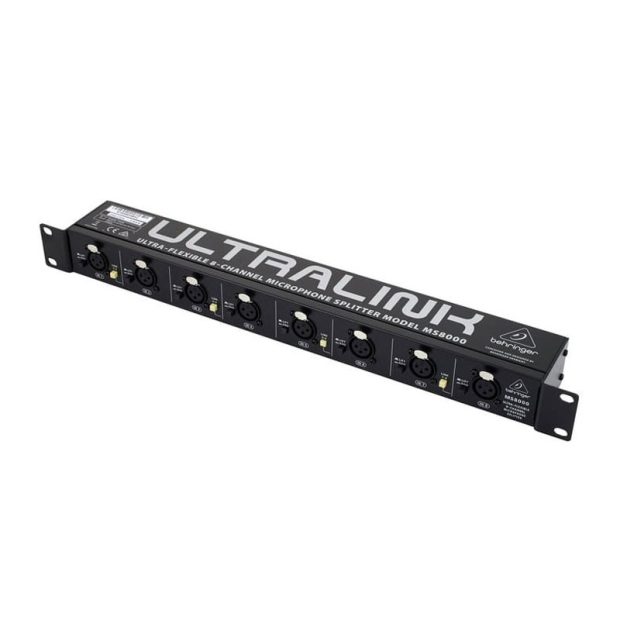 پری آمپ و پردازنده صدا بهرینگر Behringer Ultralink MS8000 Microphone Splitter - تصویر 4