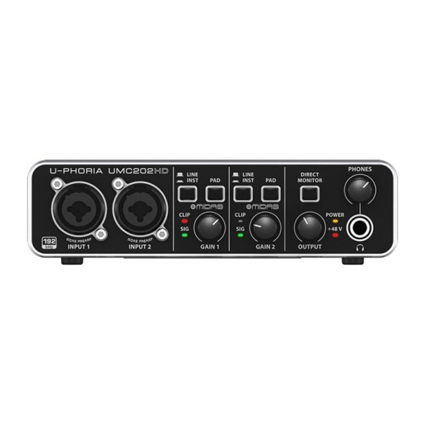 behringer-umc202hd-01-800x800-1.jpg کارت صدا بهرینگر Behringer UMC202HD - تصویر 1