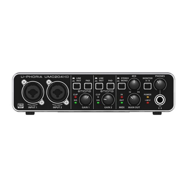 behringer-umc204hd-01-800x800-1.jpg کارت صدا بهرینگر Behringer UMC204HD - تصویر 1
