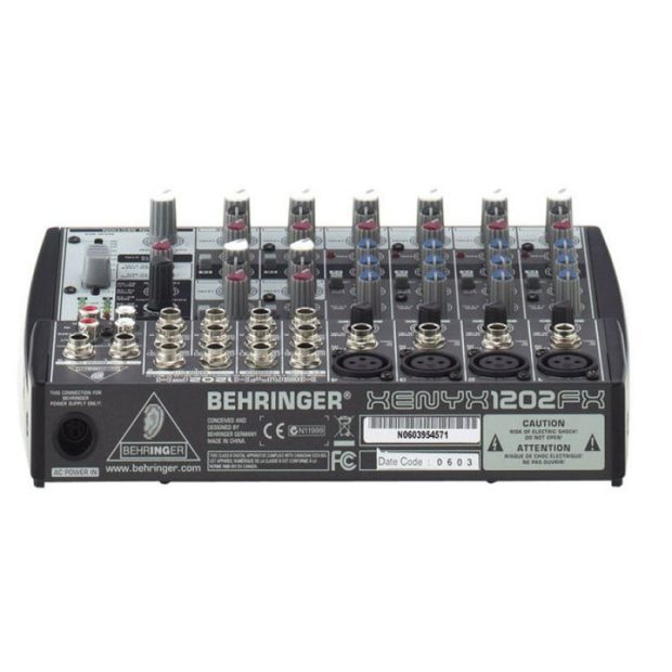 میکسر صدا بهرینگر Behringer Xenyx 1202FX - تصویر 5