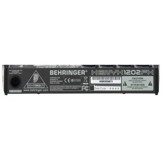 میکسر صدا بهرینگر Behringer Xenyx 1202FX - تصویر 8