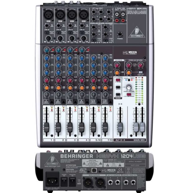 میکسر صدا بهرینگر Behringer Xenyx 1204 USB - تصویر 2