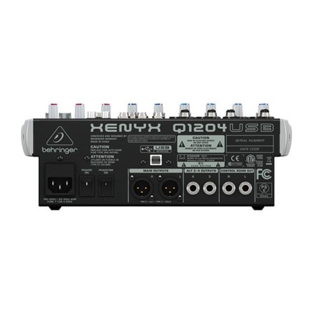 میکسر صدا بهرینگر Behringer Xenyx Q1204USB - تصویر 4
