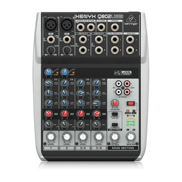 behringer-xenyx-q802usb-01-800x800-1.jpg میکسر صدا بهرینگر Behringer Xenyx Q802USB - تصویر 1
