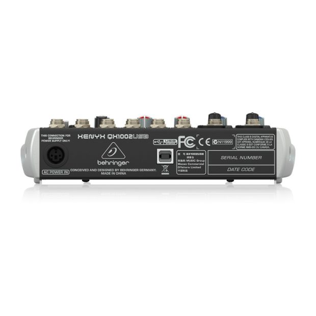 میکسر صدا بهرینگر Behringer Xenyx QX1002USB - تصویر 4