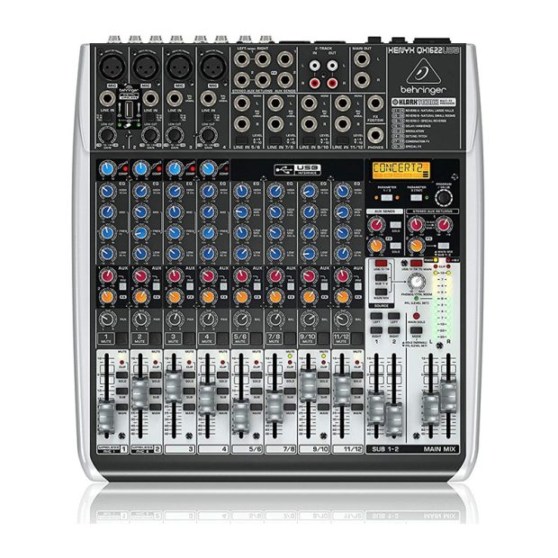 behringer-xenyx-qx1622usb-01-800x800-1.jpg میکسر صدا بهرینگر Behringer Xenyx QX1622USB - تصویر 1