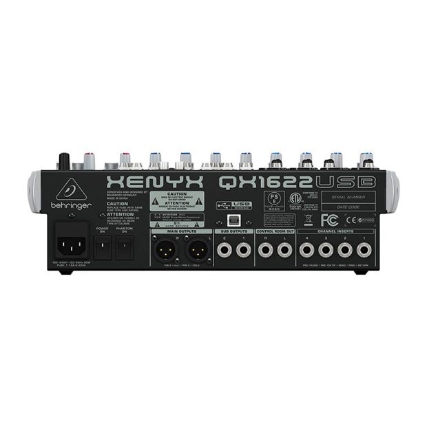 میکسر صدا بهرینگر Behringer Xenyx QX1622USB - تصویر 5