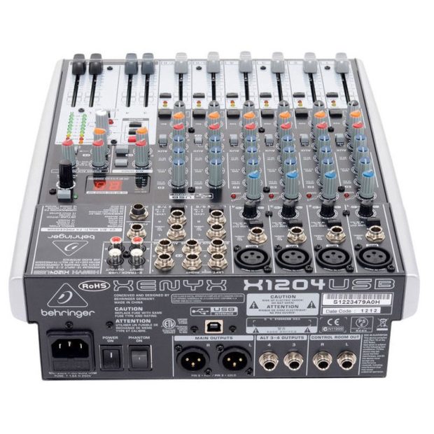 میکسر صدا بهرینگر Behringer Xenyx X1204USB - تصویر 6