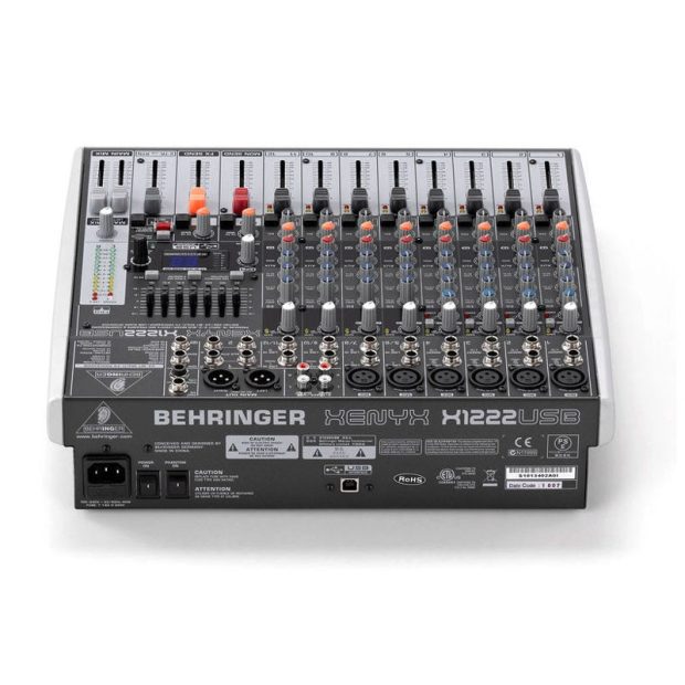 میکسر صدا بهرینگر Behringer Xenyx X1222USB - تصویر 5