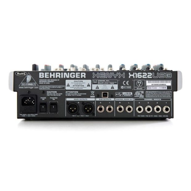 میکسر صدا بهرینگر Behringer Xenyx X1622USB - تصویر 9