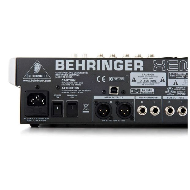میکسر صدا بهرینگر Behringer Xenyx X2222USB - تصویر 9