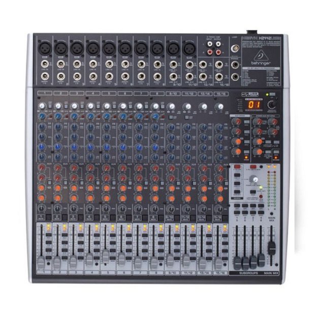 behringer-xenyx-x2442usb-01-800x800-1.jpg میکسر صدا بهرینگر Behringer Xenyx X2442USB - تصویر 1