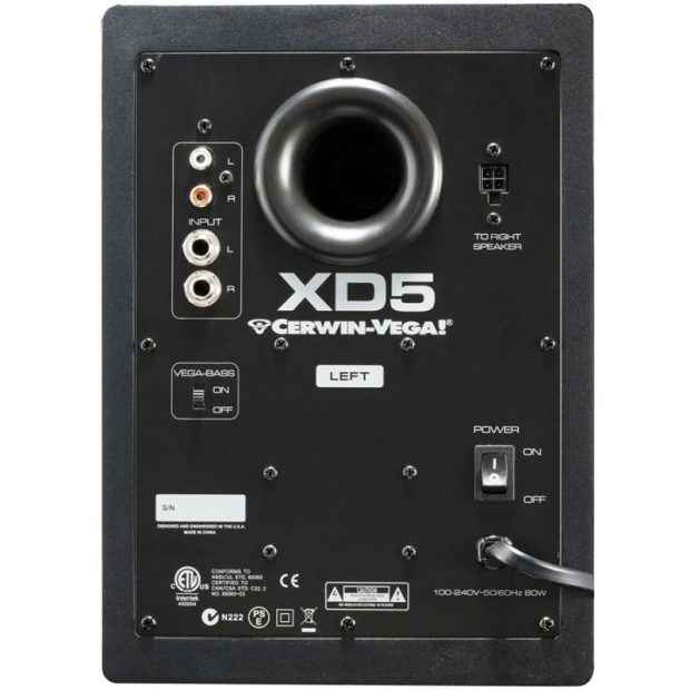 اسپیکر مانیتورینگ سروین وگا Cerwin-Vega XD5 - تصویر 5
