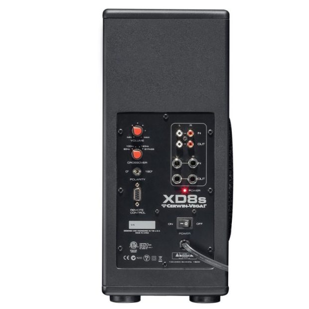 ساب ووفر مانیتورینگ سروین وگا Cerwin-Vega XD8S - تصویر 3
