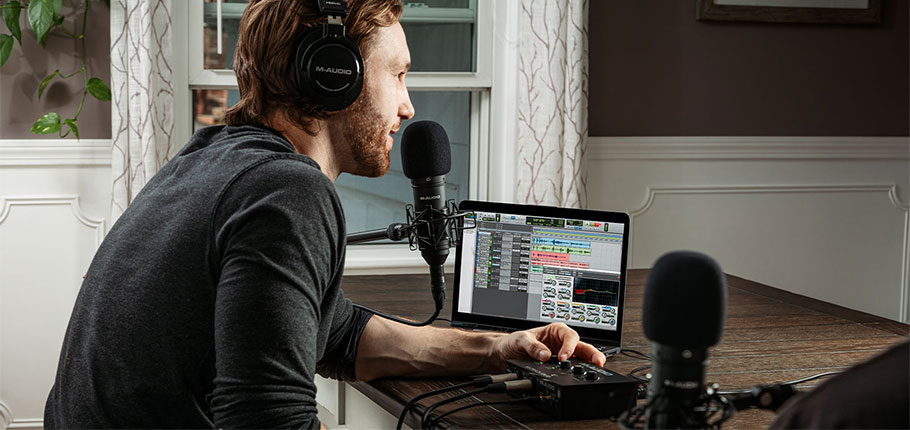 کارت صدا M-Audio M-Track Duo کارت صدا M-Audio M-Track Duo