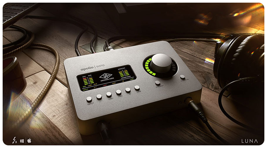 کارت صدا Universal Audio Apollo Solo Thunderbolt 3 کارت صدا Universal Audio Apollo Solo Thunderbolt 3