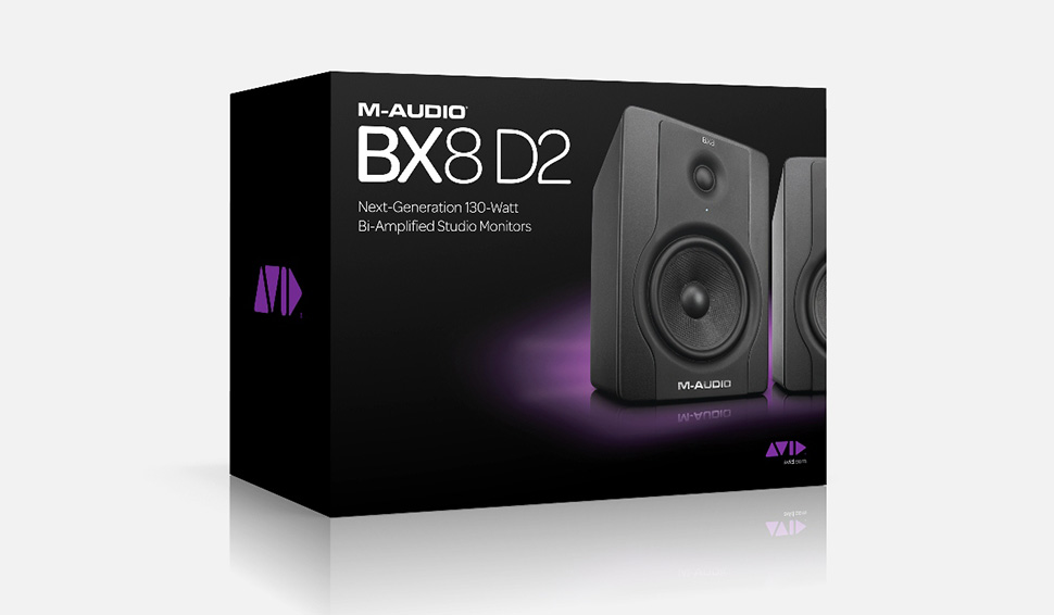 M-Audio Studiophile BX-8 D2 اسپیکر مانیتورینگ M-Audio Studiophile BX-8 D2 اسپیکر مانیتورینگ