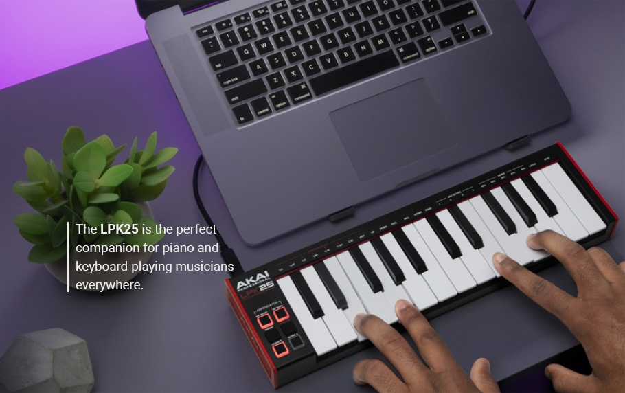 میدی کنترلر AKAI Professional LPK25 MKII میدی کنترلر AKAI Professional LPK25 MKII