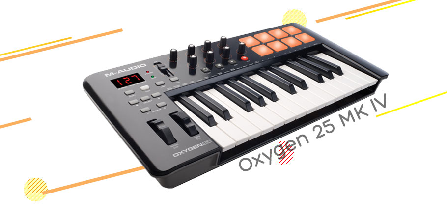 میدی کنترلر M-Audio Oxygen 25 MK IV