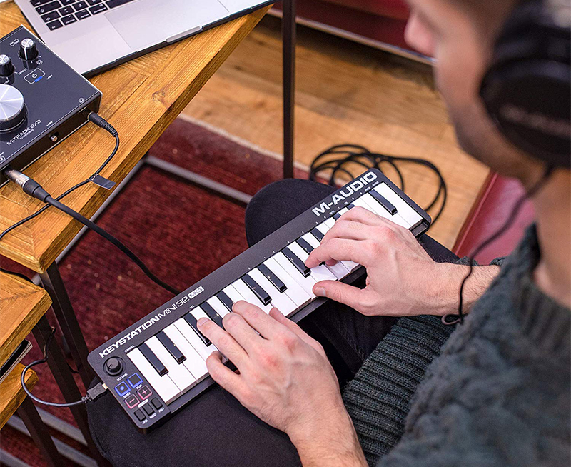 M-Audio Keystation Mini 32 MK3 میدی کنترلر M-Audio Keystation Mini 32 MK3 میدی کنترلر