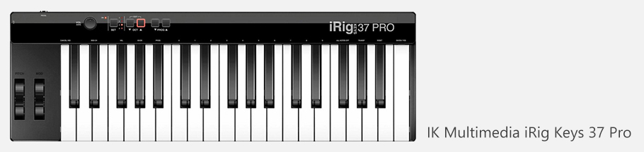 میدی کنترلر IK Multimedia iRig Keys 37 Pro میدی کنترلر IK Multimedia iRig Keys 37 Pro