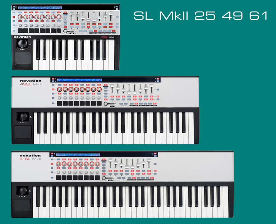 Novation 25 SL MKII میدی کنترلر