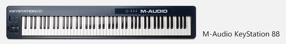 M-Audio KeyStation 88 II میدی کنترلر
