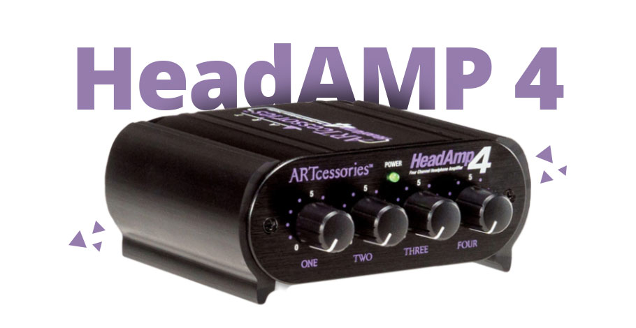 امپ هدفون ART HeadAMP 4 امپ هدفون ART HeadAMP 4