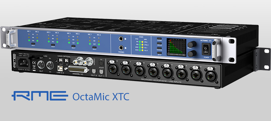 RME OctaMic XTC پری آمپ RME OctaMic XTC پری آمپ