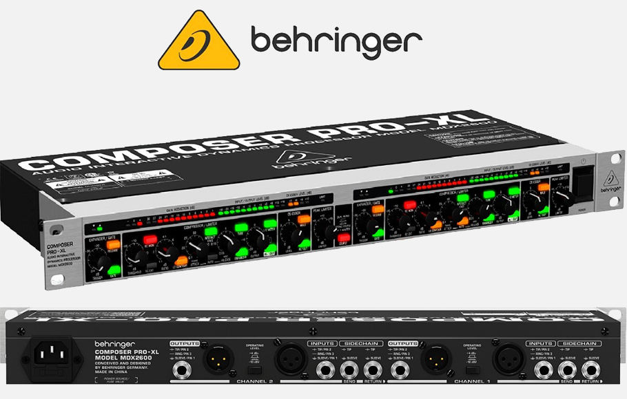 Behringer Composer Pro-XL MDX2600 Behringer Composer Pro-XL MDX2600