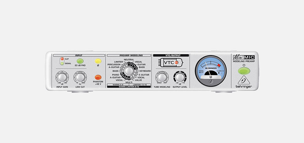 Behringer MIC800 Tube پری آمپ Behringer MIC800 Tube پری آمپ