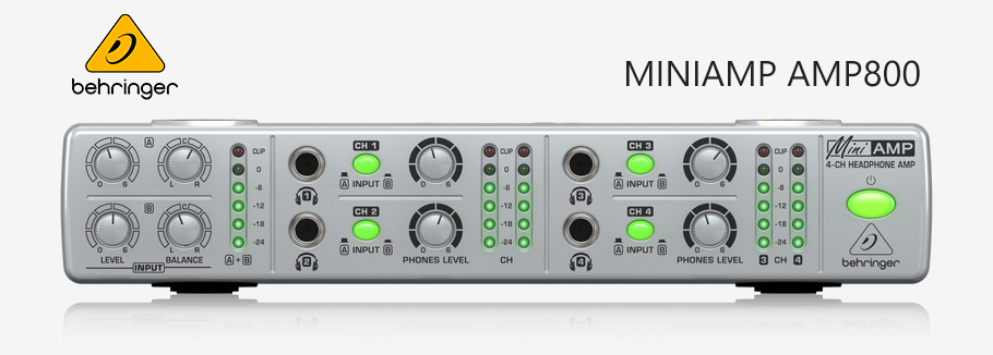 Behringer MINIAMP AMP800 پری آمپ هدفون