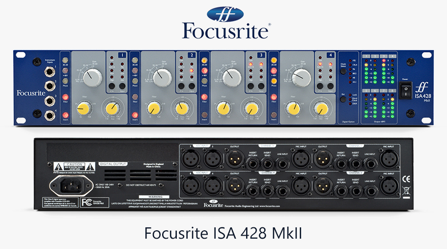 Focusrite ISA 428 MkII پری آمپ Focusrite ISA 428 MkII پری آمپ